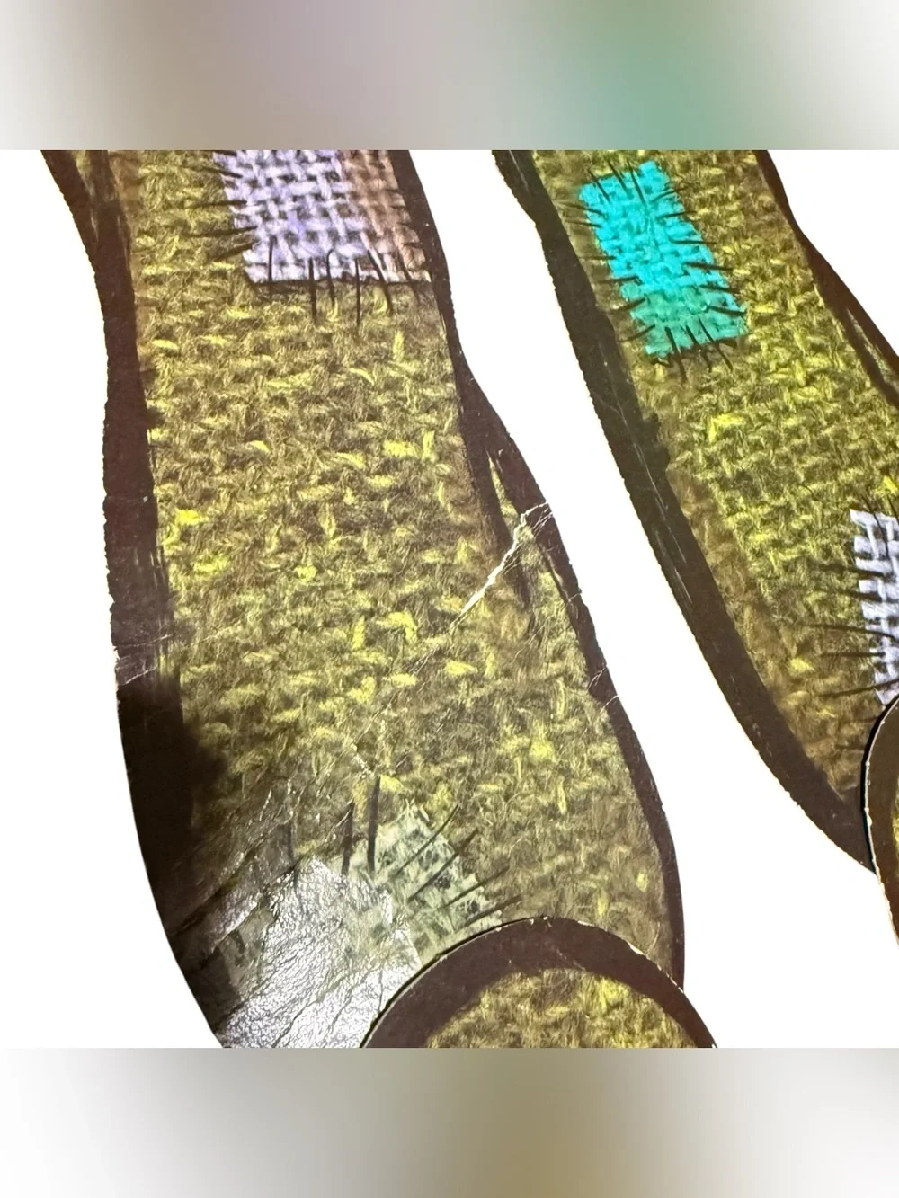 Vintage Halloween 50” Pumpkin Scarecrow Jointed Paper Posable Decoration Diecut